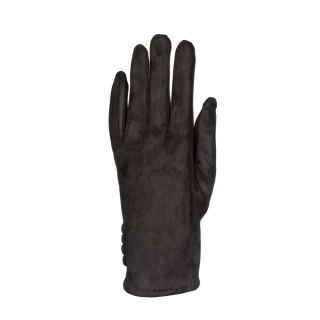 Дамски ръкавици, Дамски ръкавици Nika черен цвят - Kalapod.bg